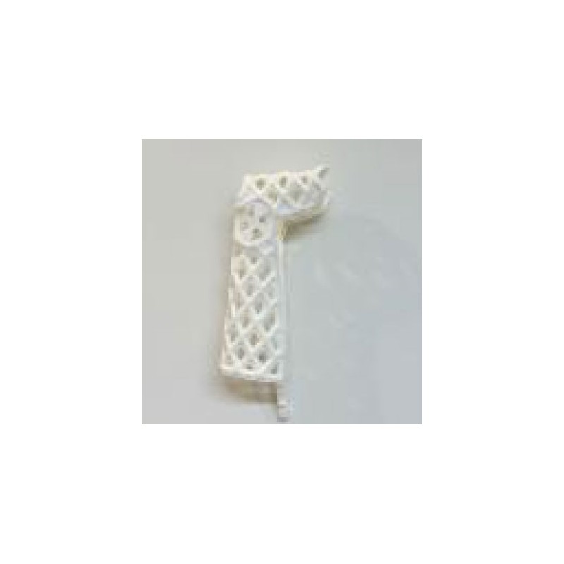 Plâtre pied 90°